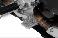 Wunderlich rempedaal vergroting - zilver