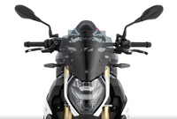 Wunderlich windscherm »SPORT« rookgrijs of transparant 