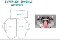 Wunderlich Tankbeschermfolie »PremiumShield,transparant