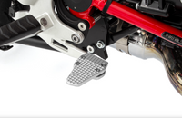 Wunderlich rempedaal vergroting (EURO 5) - zilver