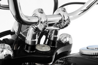 Wunderlich stuurverhogers ERGO - 25mm - zwart of chroom