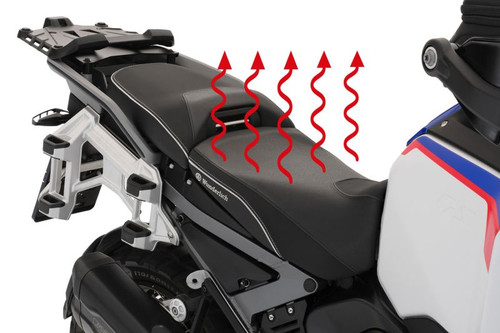 Wunderlich "AKTIVKOMFORT" rider seat Smart Plug & Play Seat Heating R 1300 GSA - High