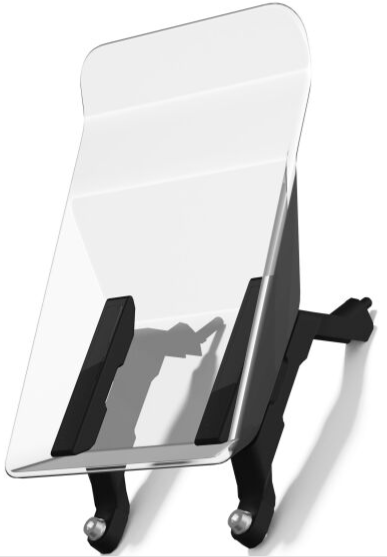 Instrumentenpaneelbekleding / windscherm doorzichtig