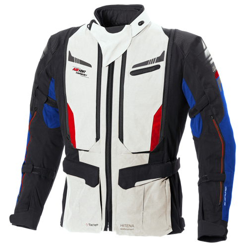 Büse heren motorjas "Agadir" meerkleurig