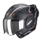 Helm Scorpion EXO-Tech Square Mat Zwart Rood