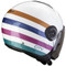 Helm Scorpion Exo-City 2 Bee Wit/Groen/Goud