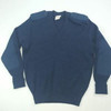 Surplus Canadian Air Force Blue V Neck Wool Sweater 