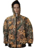 Hunting Camo Mid Season Jacket W/ Hood- XLarge