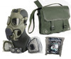 New CZ M10M Gas Mask, 2 Filters & Haversack Included