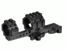 UTG - Integral 30mm Offset QD Lever Mount (4 Slots, 100mm)