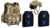 Multicam Carrier, MICH Helmet, & Hoplite Level 3+ Combo