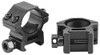 Riton Optics X34M Scope Rings Matte Black 34mm Med