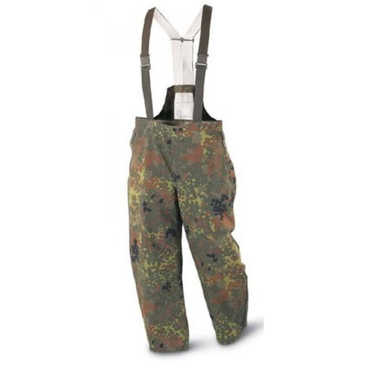 German Flecktarn Sympatex Pant/Bib - Used - Med, Large, XLarge