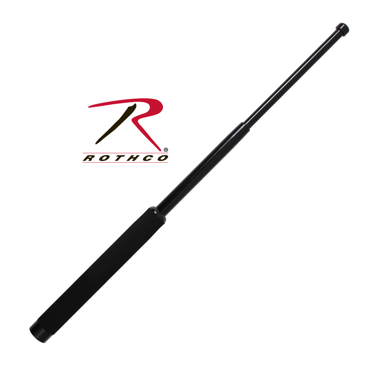 Rothco Expandable Steel Baton W/ Sheath 21" - Black