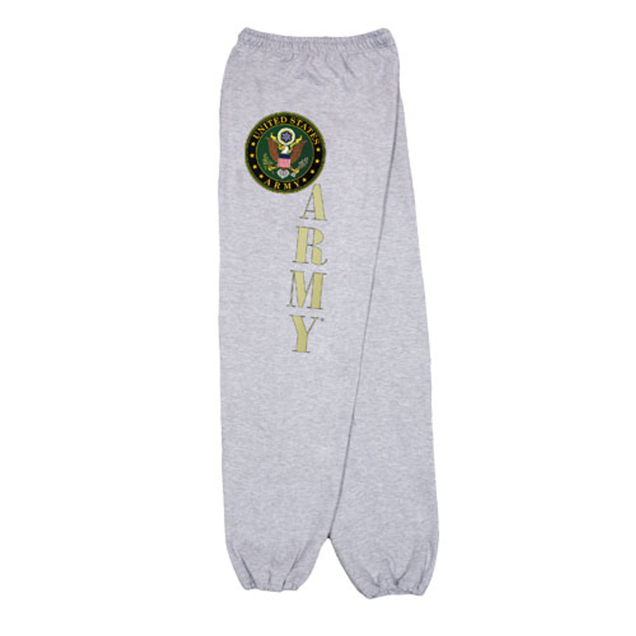 Fox Tactical ARMY LOGO MEN'S SWEATPANTS - GREY