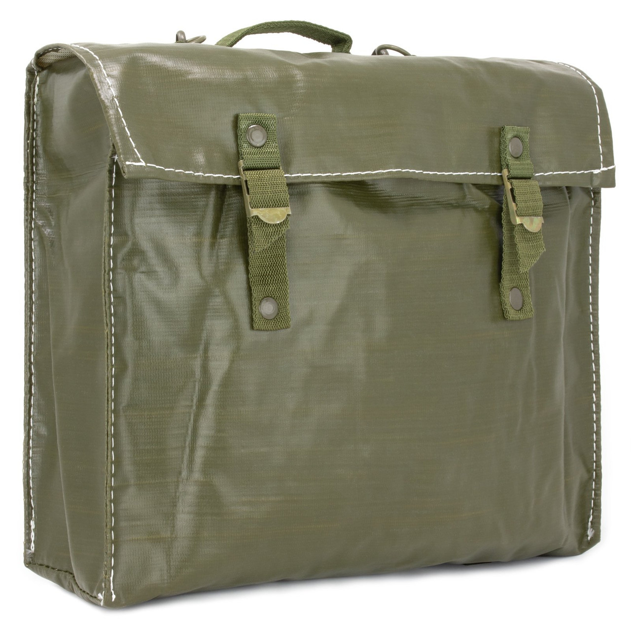 Czech Army Shoulder Bag, Rubberized Vinyl Frontier Outfitters