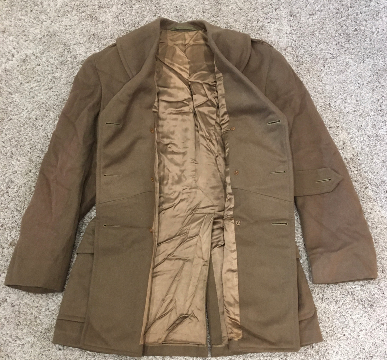 USGI World War 2, Regulation Officers Overcoat