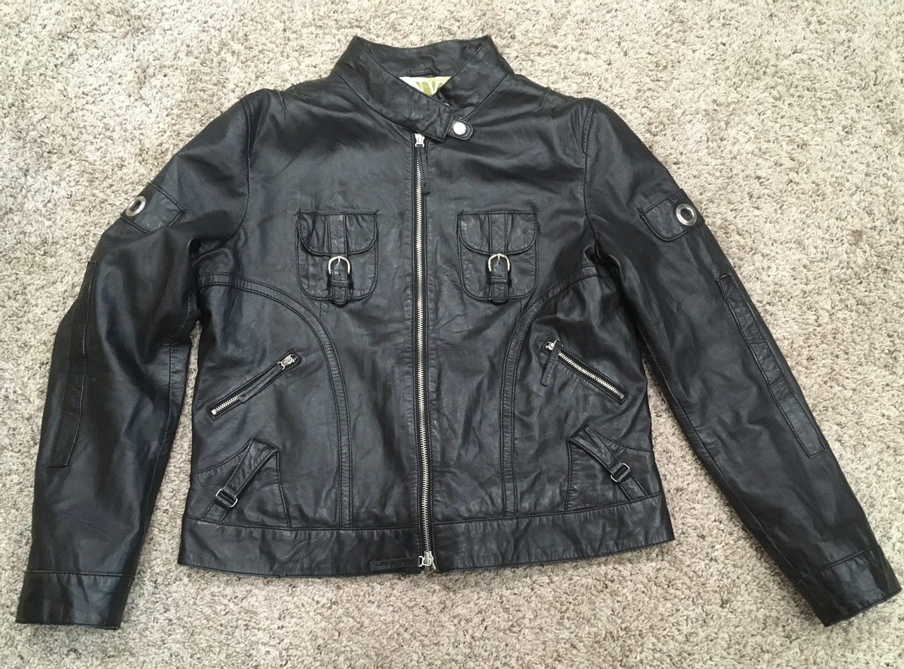 Bod & Christensen Ladies Leather Jacket, Size 3XL