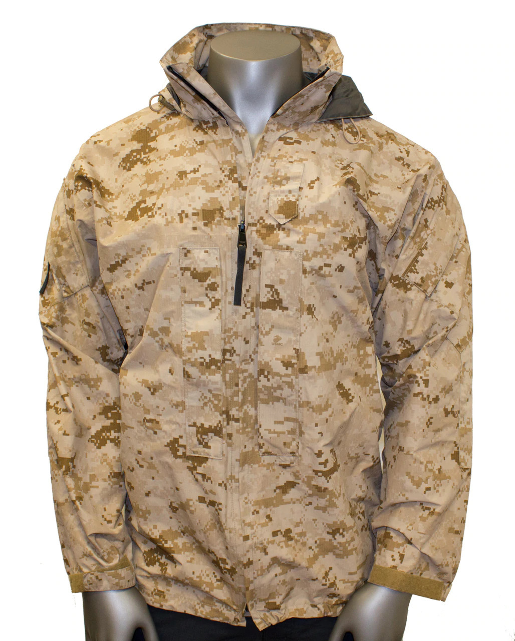 New Genuine US Military Issue USMC Exposure Jacket in Desert Digital,