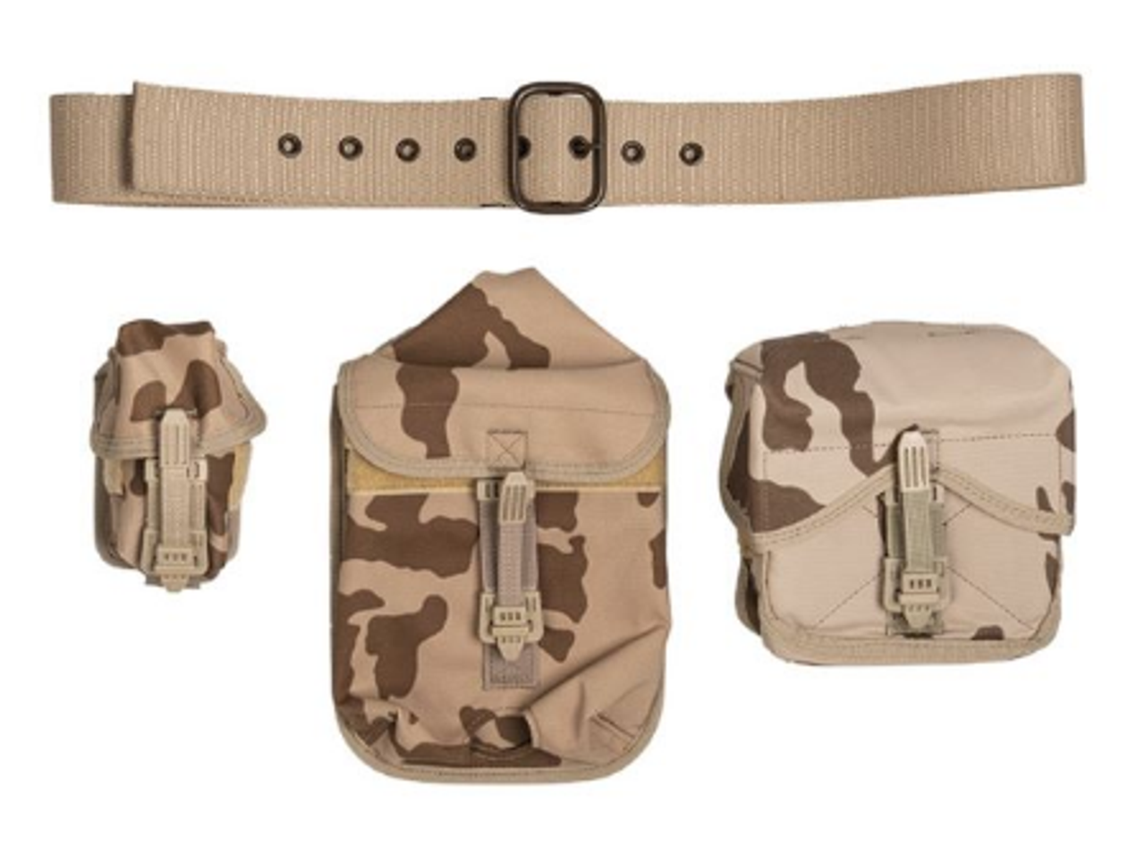 CZECH DESERT CAMO 4-PC. HARNESS SET USED