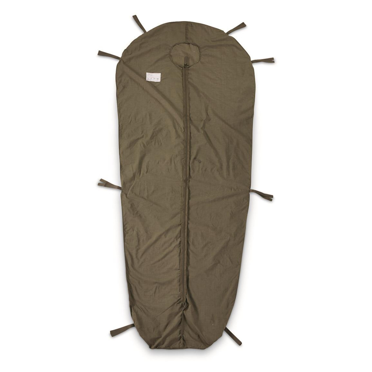 Dutch Army Surplus Mummy Cold Weather  Sleeping Bag With Liner Large 3 pc 