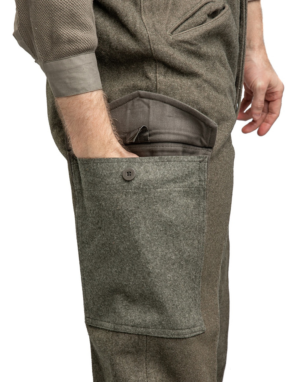 Swedish Surplus  M39 Wool Trousers. 1940s 