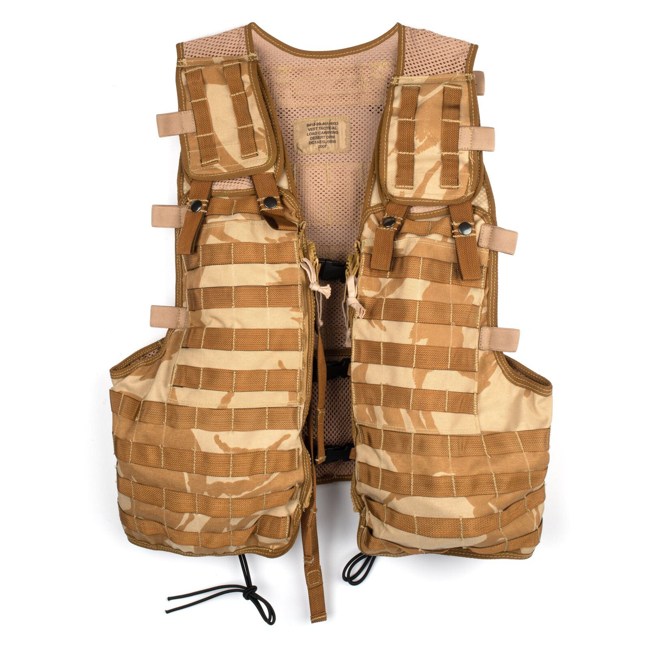 British Military Tactical Vest (one Size Adjustable) 