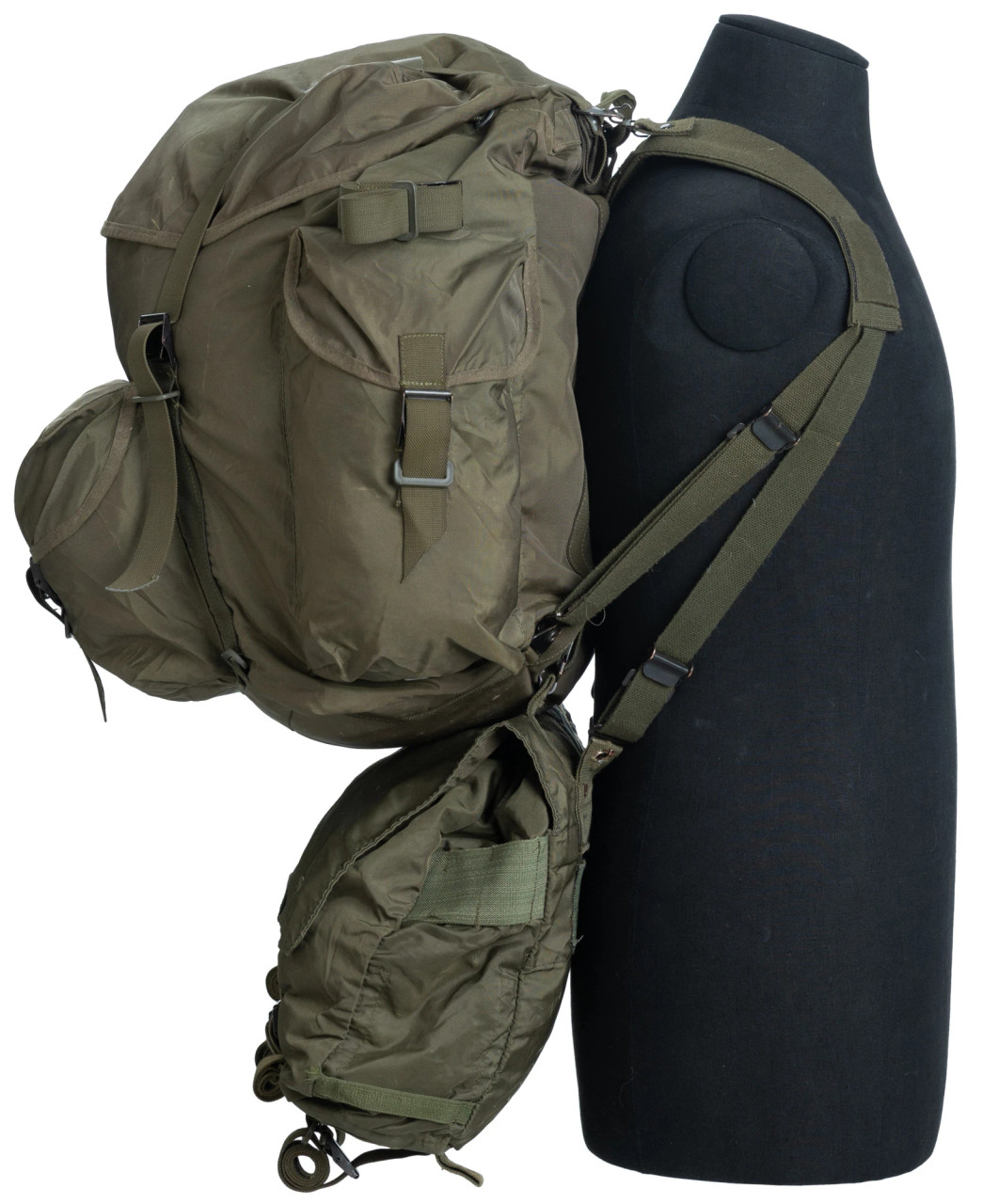 Austrian "ALICE"-Style Rucksack with Carrying Yoke and Daypack (New Condition )