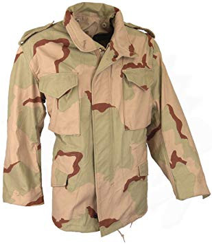 Surplus US M65 Military Field Jacket- Desert Camo - Frontier