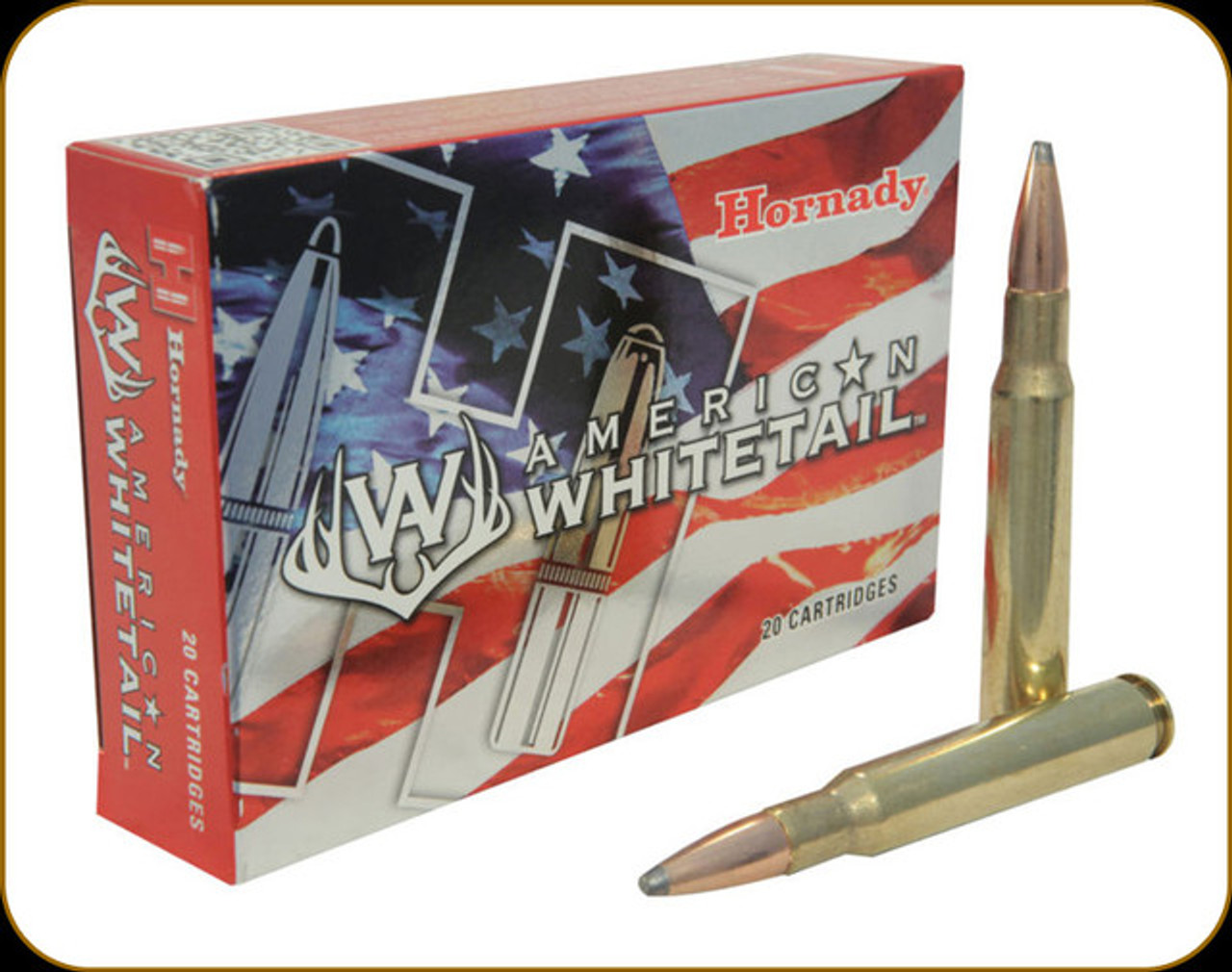 Hornady - 30-06 Sprg - 180 Gr - American Whitetail - InterLock Soft Point - 200ct 