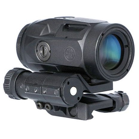 Sig Sauer Optics, JULIET3 Micro Magnifier, 3X22MM, Flip Mount