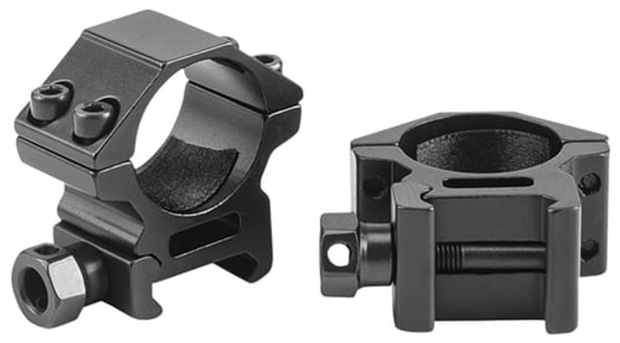 Riton Optics X30L Scope Rings Matte Black 30mm High 