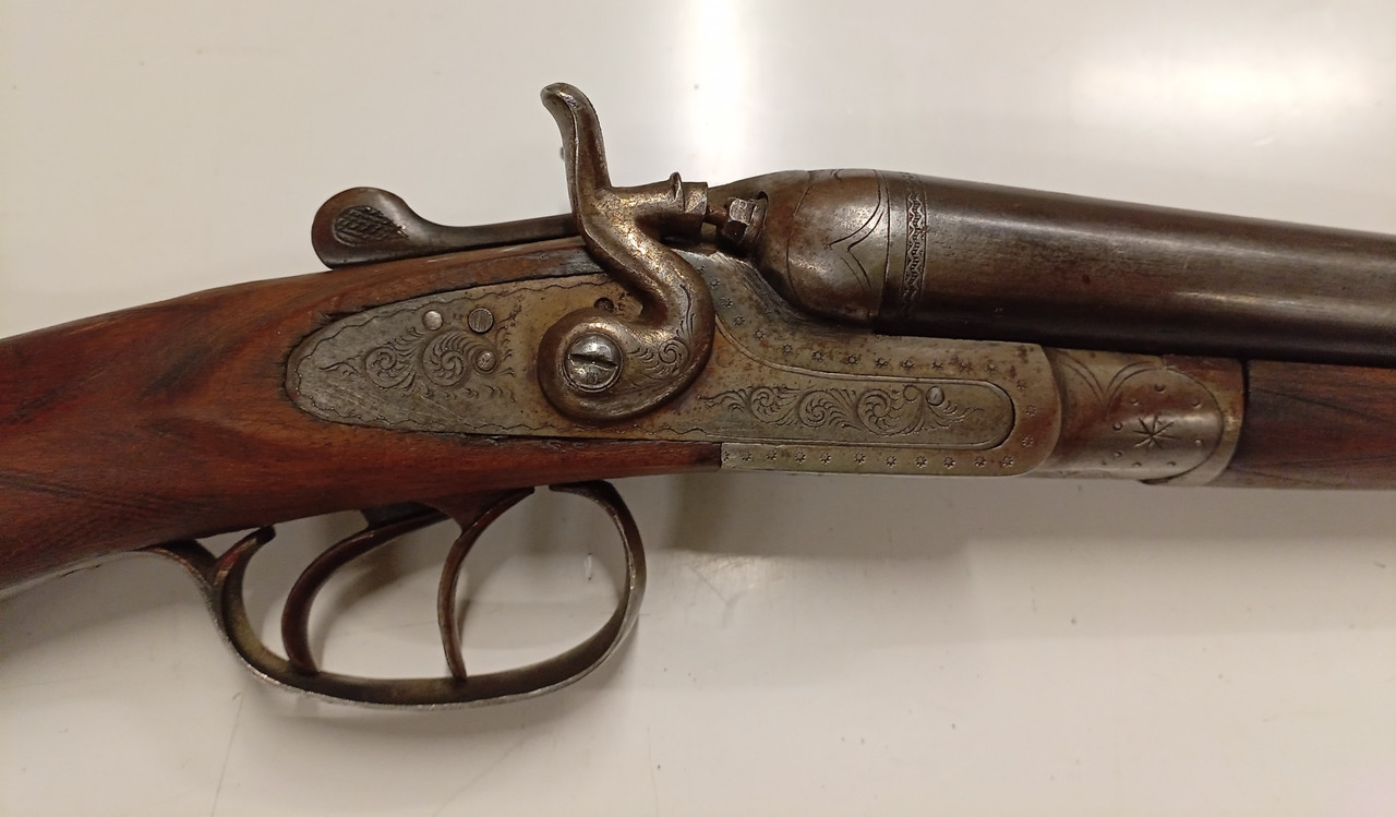 Coach Gun   16G  Side By Side  External  Hammer 19"      (Used) CG05