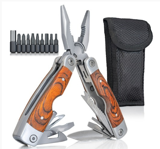 Maxam Multi-Tool with Wood Handle