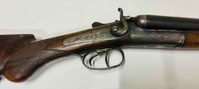 Coach Gun 16G Side By Side    19"   Barrel  External Hammers  F09