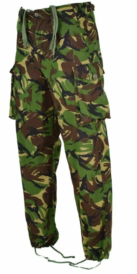 Genuine British army combat trousers DPM military pants 95 woodland Jungle 32" waist 