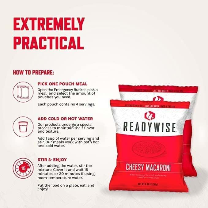 ReadyWise 84 Serving Gluten Free Bucket
