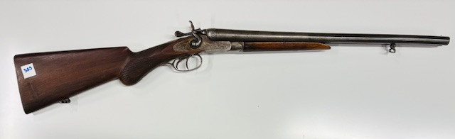 16G Coach Gun SxS  19"  Barrels External Hammers 