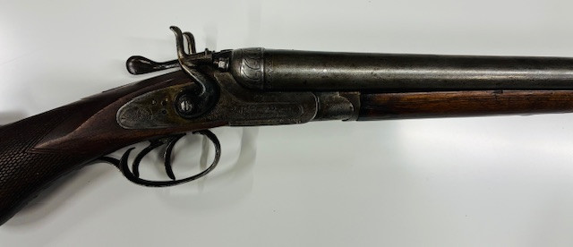 16G Coach Gun SxS  19"  Barrels External Hammers 