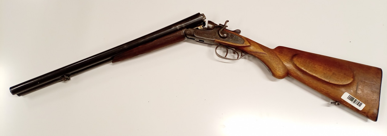 12G Coach Gun  SxS  19"  Barrels External Hammers 