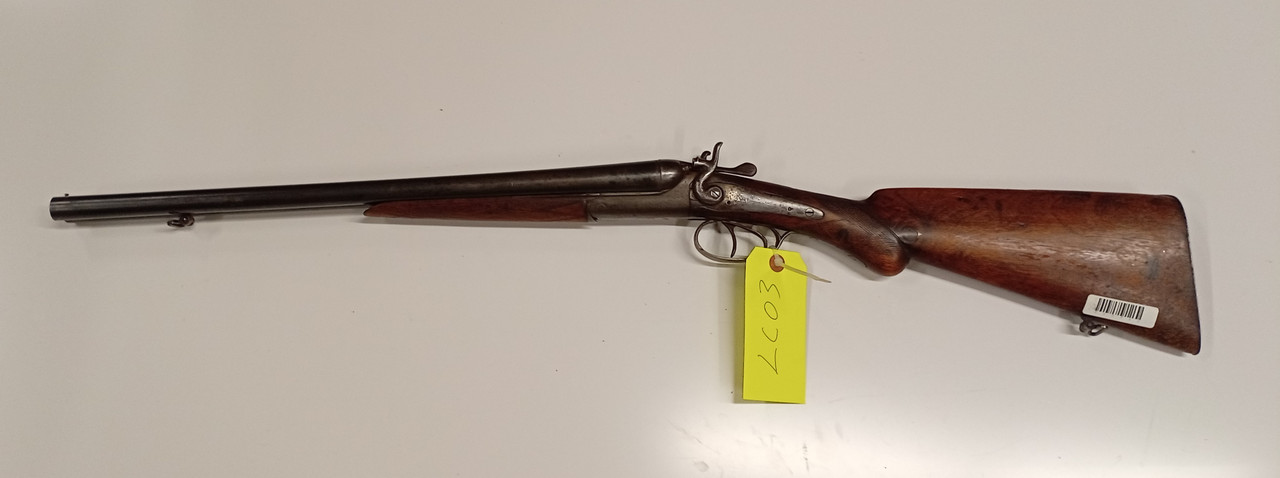 16G Coach Gun  SxS  19"  Barrels External Hammers  LC03
