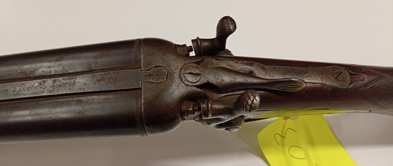 16G Coach Gun  SxS  19"  Barrels External Hammers  LC03
