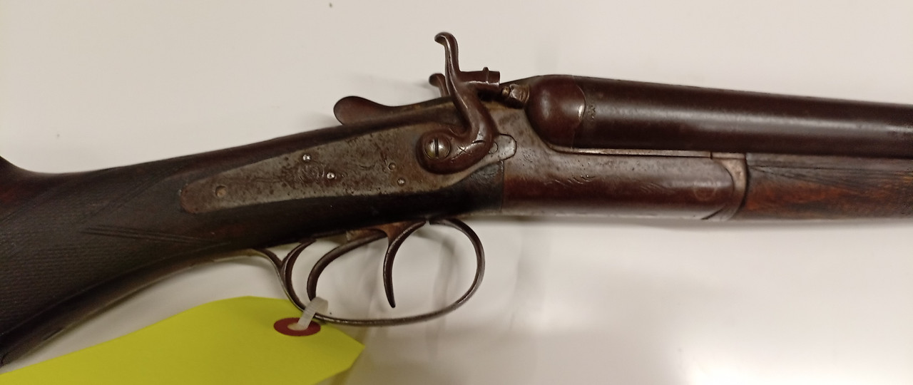 16G Coach Gun  SxS  19"  Barrels External Hammers  LC05