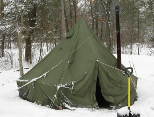 Canadian Army Surplus Arctic 10-Man Tent, Grade 2