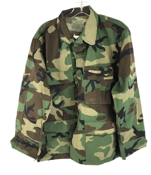 Surplus US Woodland Camo Combat Coat