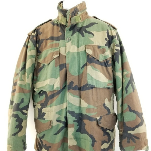 M65 Coat Cold Weather Field Jacket, Size Medium Long