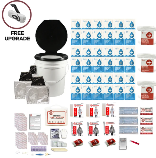 72hrs 3 Person Essential Toilet - Emergency Survival Kit