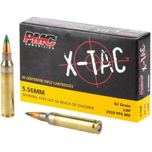 Pmc Xtac 556nato 62gr 1000 rounds Pmc Xtac 556nato 62gr 1000 rounds