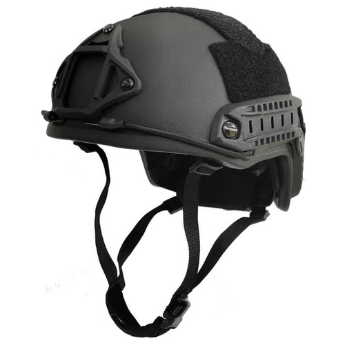 Military Depot Level IIIA Fast Mich Ballistic Helmet, Black