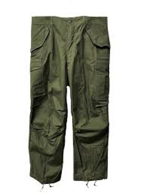 M65 OD Green Cold Weather Field Pants NOS USGI Med Reg With Liner M65 OD Green Cold Weather Field Pants NOS USGI Med Reg With Liner